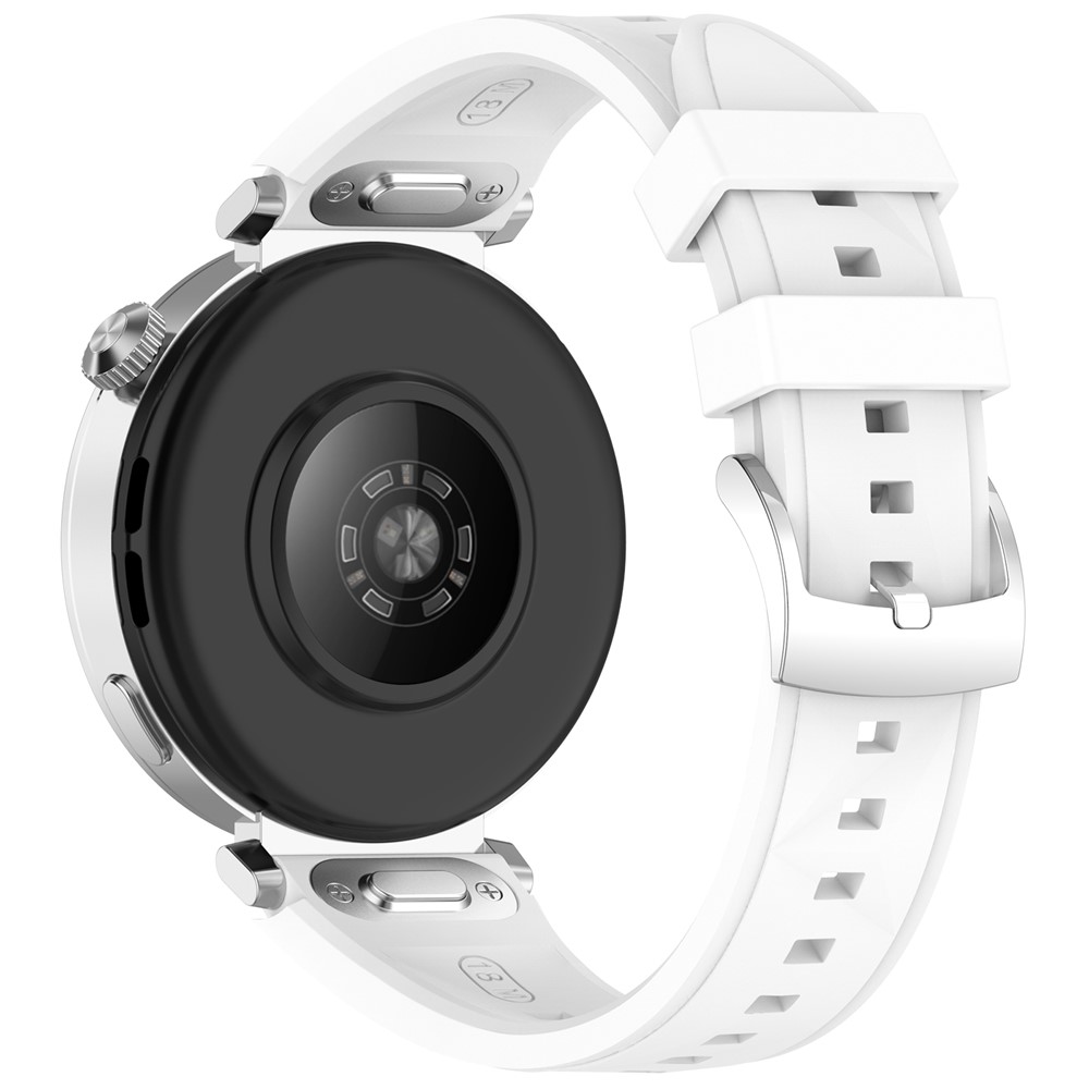  Huawei Watch GT 6/5/4 41 mm/5 Pro 42 mm Armband Silikon Vit