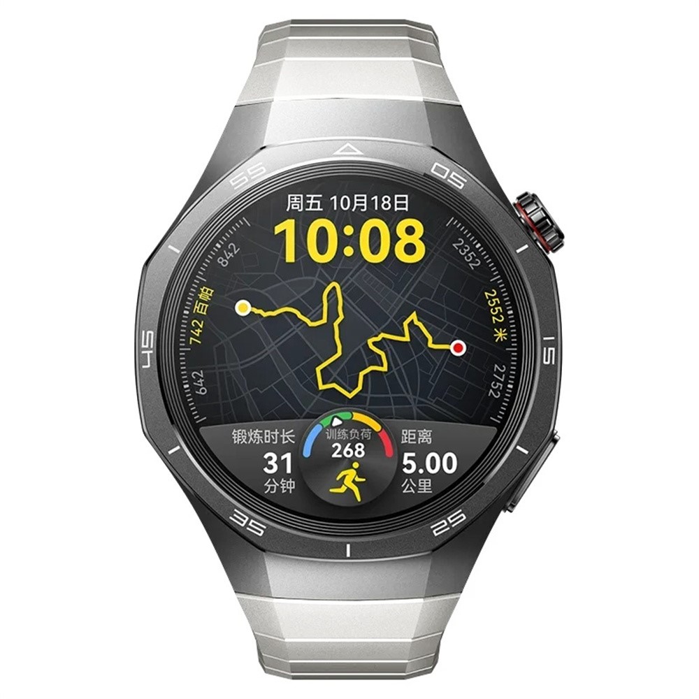  Huawei Watch GT 6 46 mm Armband Rostfritt Stål Silver