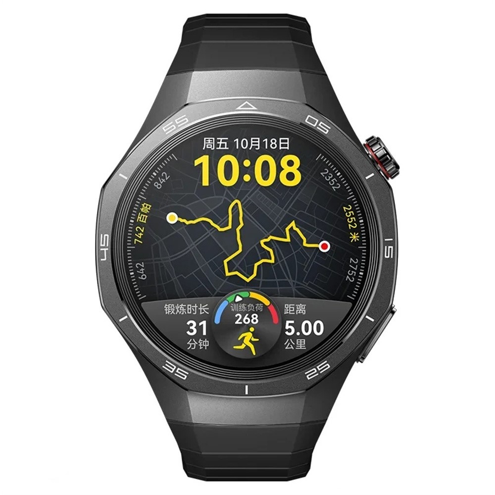  Huawei Watch GT 6 46 mm Armband Rostfritt Stål Svart