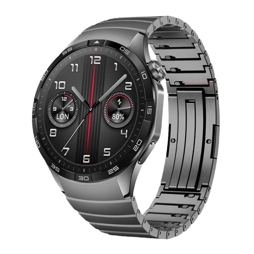  Huawei Watch GT 6 46 mm Armband Rostfritt Stål Grå