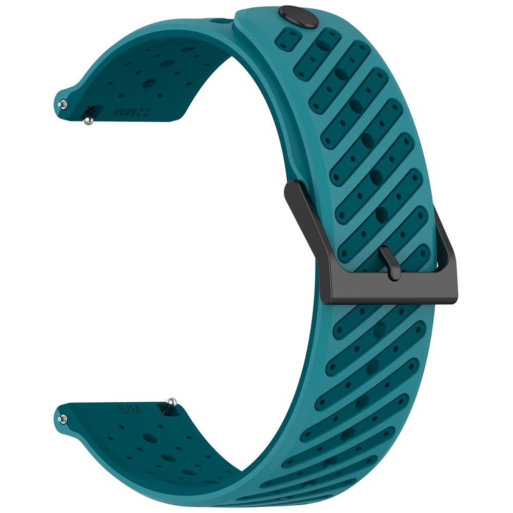  Klockarmband 22 mm Quick Release Silikon Blå