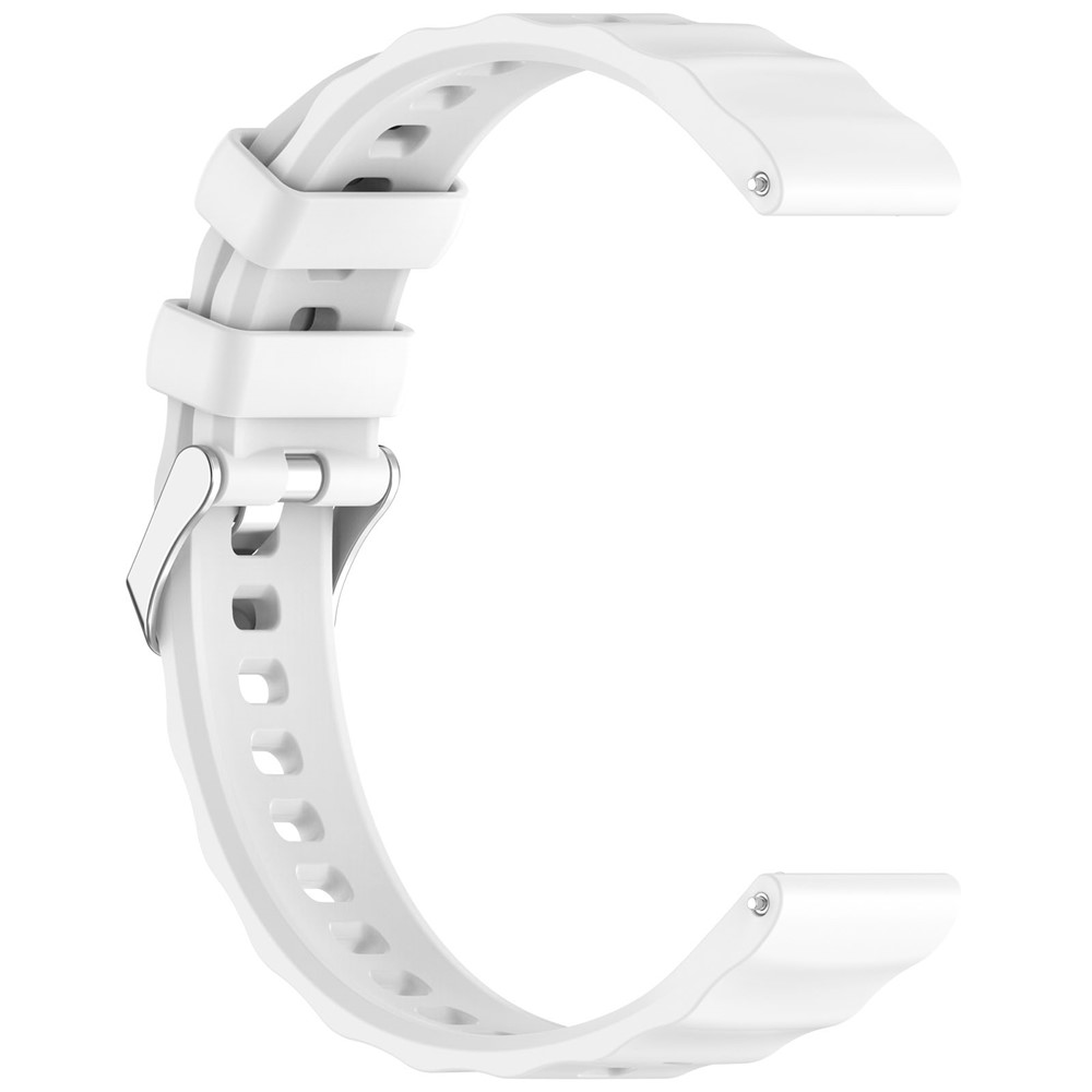  Huawei Watch GT 6 41 mm / 5 Pro 42 mm Armband Silikon Vit