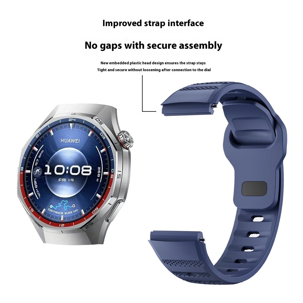  Huawei Watch GT 6 Pro 46 mm Armband AeroSilicone Rosa