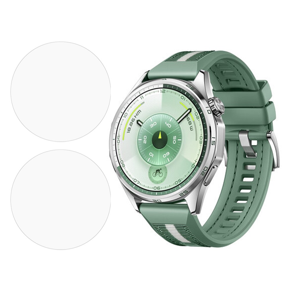  Huawei Watch GT 6 46 mm 2-PACK Skärmskydd TPU