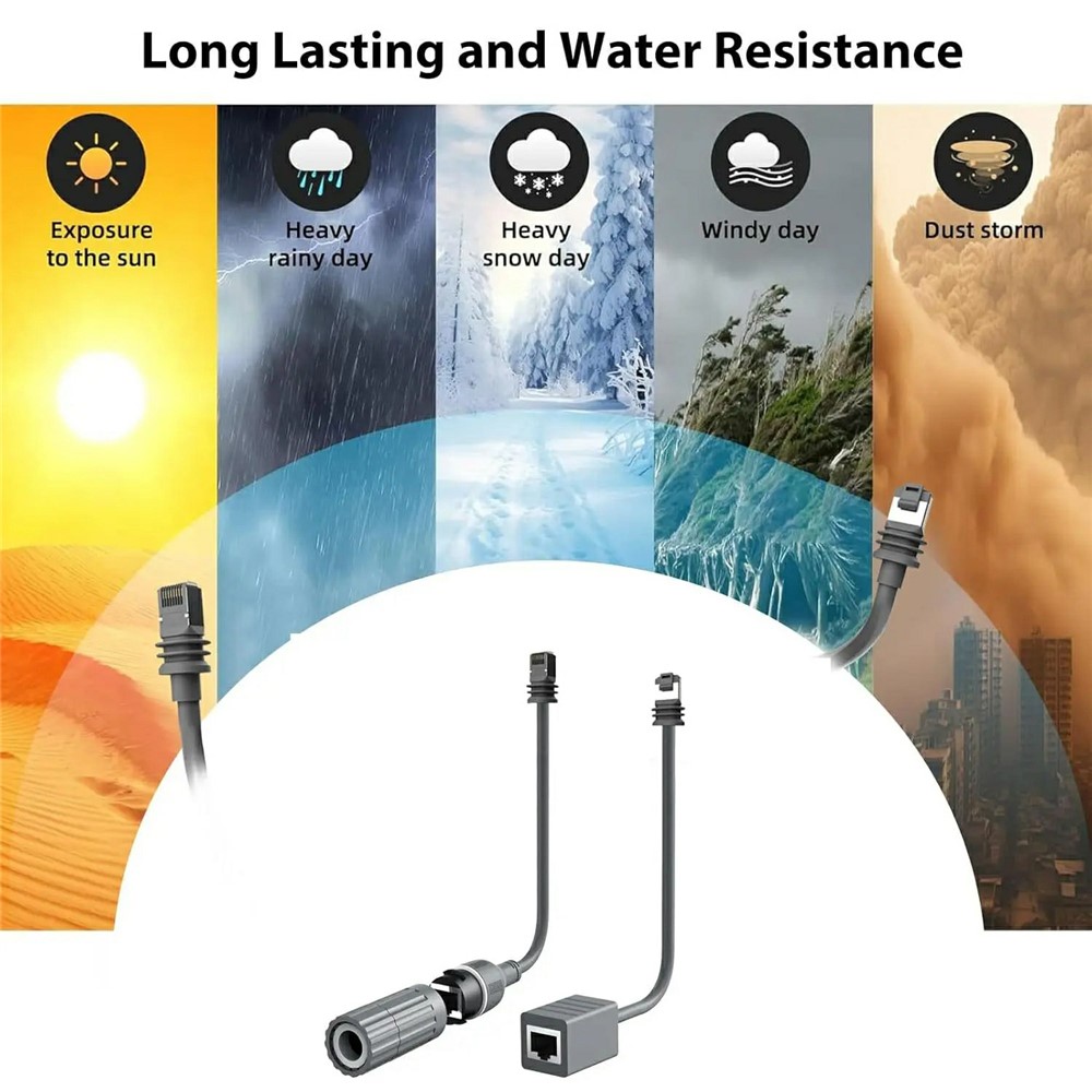  Starlink 2-PACK Gen 3 RJ45 Ethernetadapter 1000 Mbps