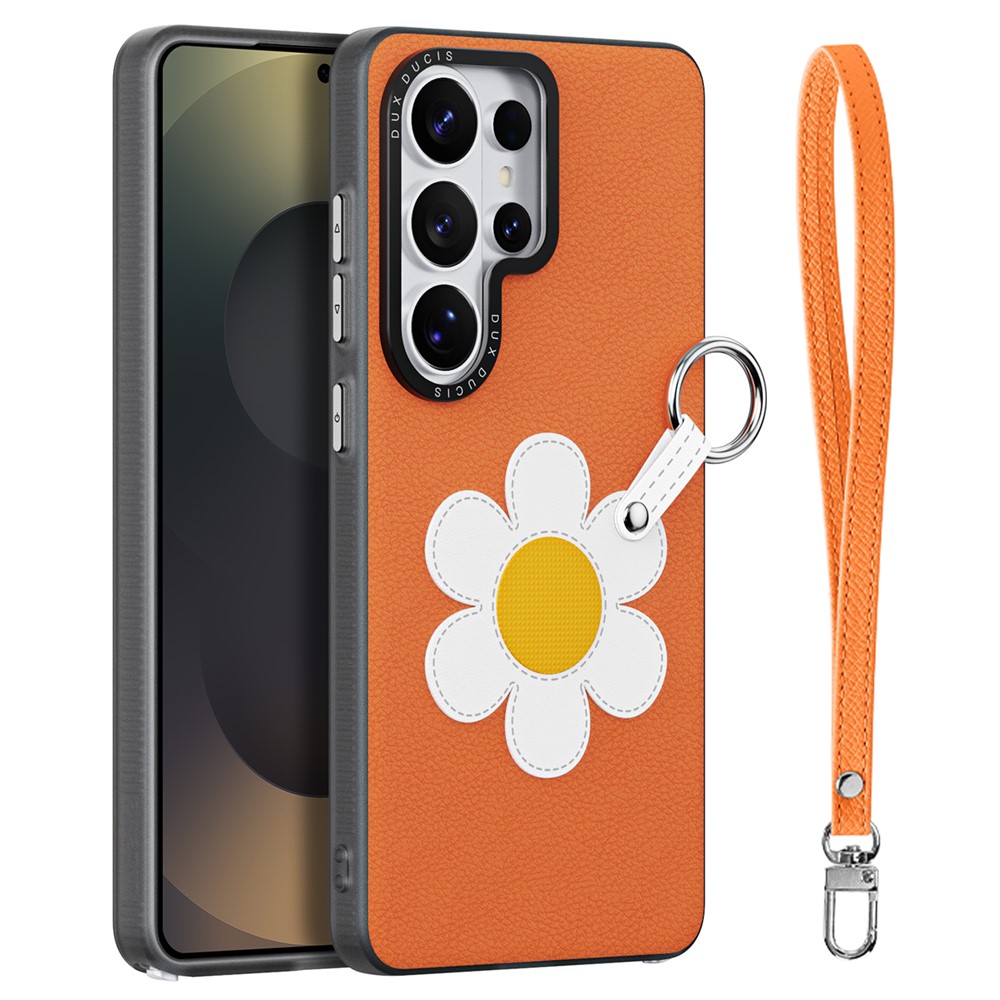DUX DUCIS DUX DUCIS Samsung Galaxy S26 Ultra Skal PU-Läder Blomma