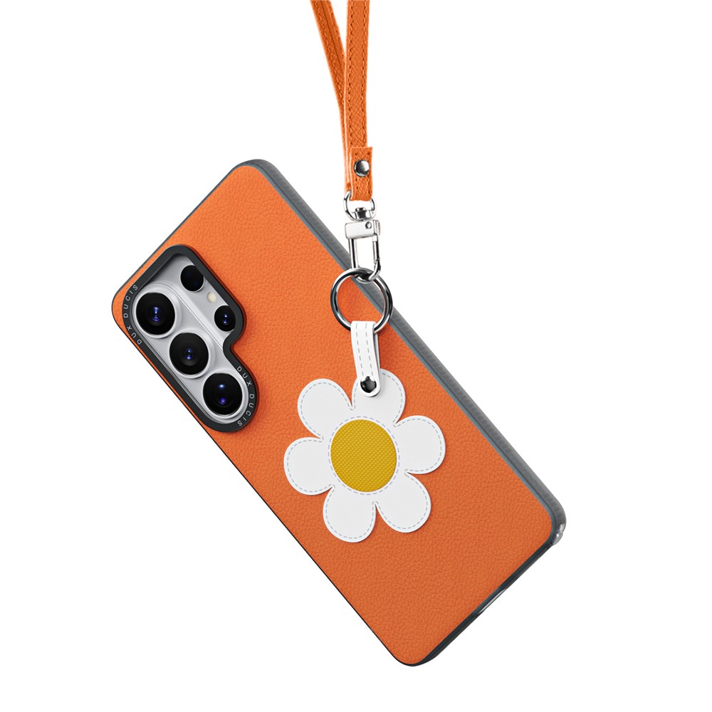 DUX DUCIS DUX DUCIS Samsung Galaxy S26 Ultra Skal PU-Läder Blomma