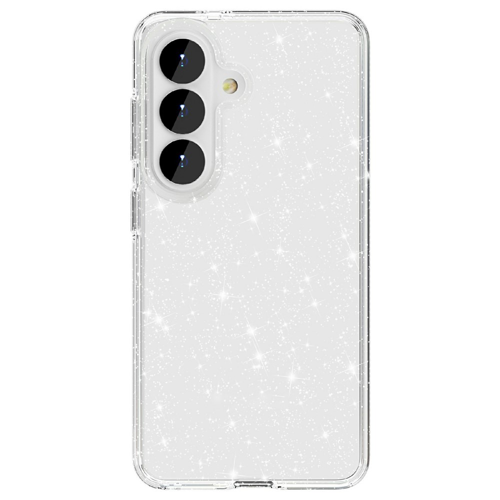  Samsung Galaxy S26 Plus Skal Glitter TPU Vit