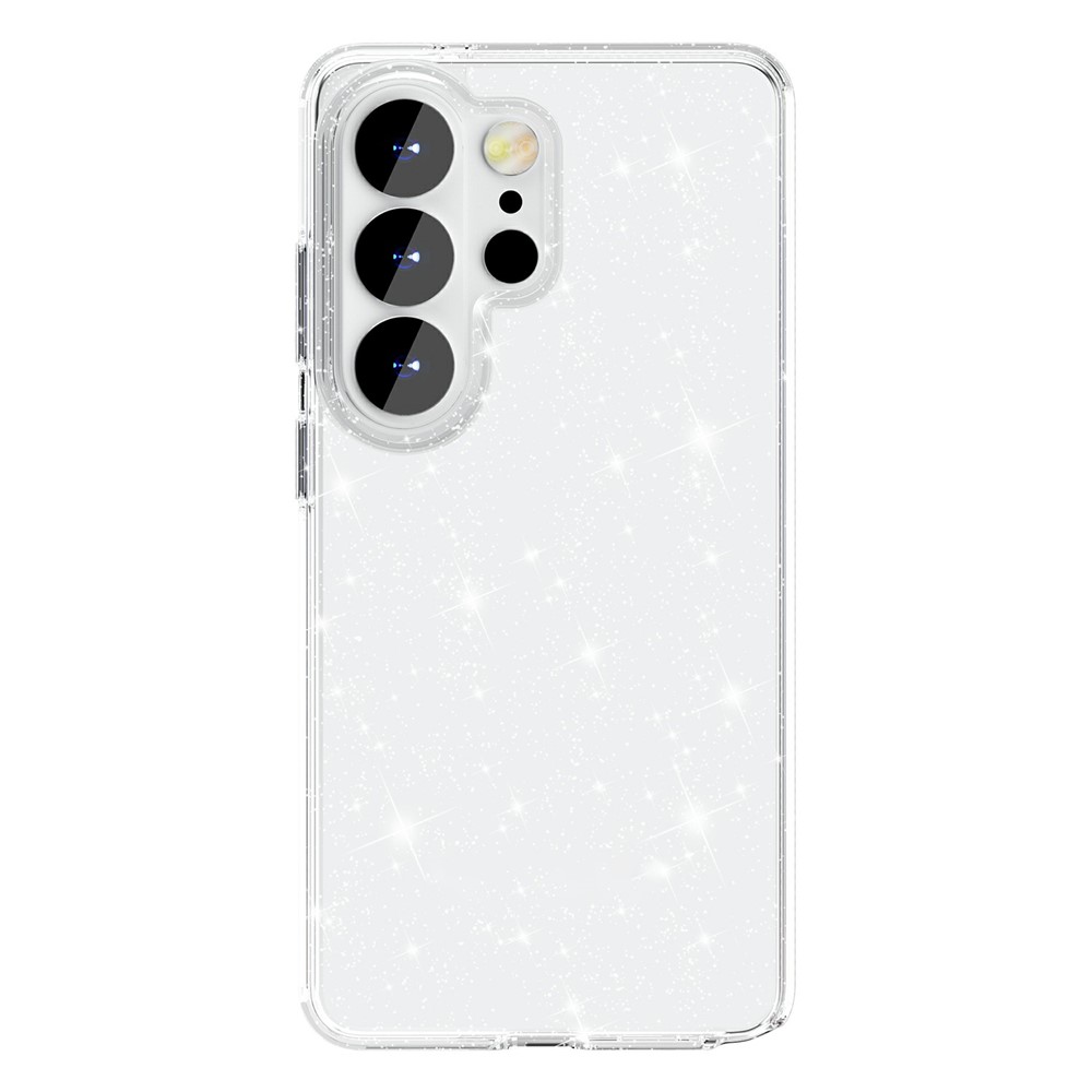  Samsung Galaxy S26 Ultra Skal Glitter TPU Vit
