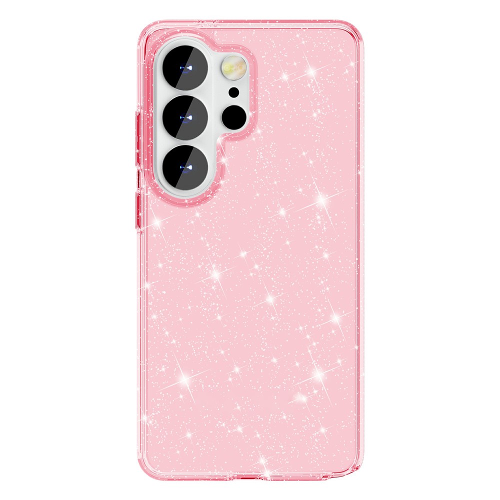  Samsung Galaxy S26 Ultra Skal Glitter TPU Rosa