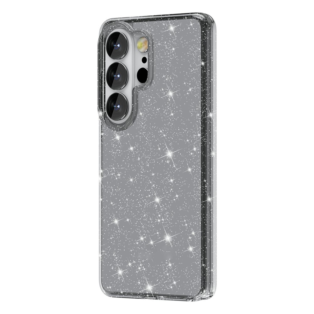  Samsung Galaxy S26 Ultra Skal Glitter TPU Svart