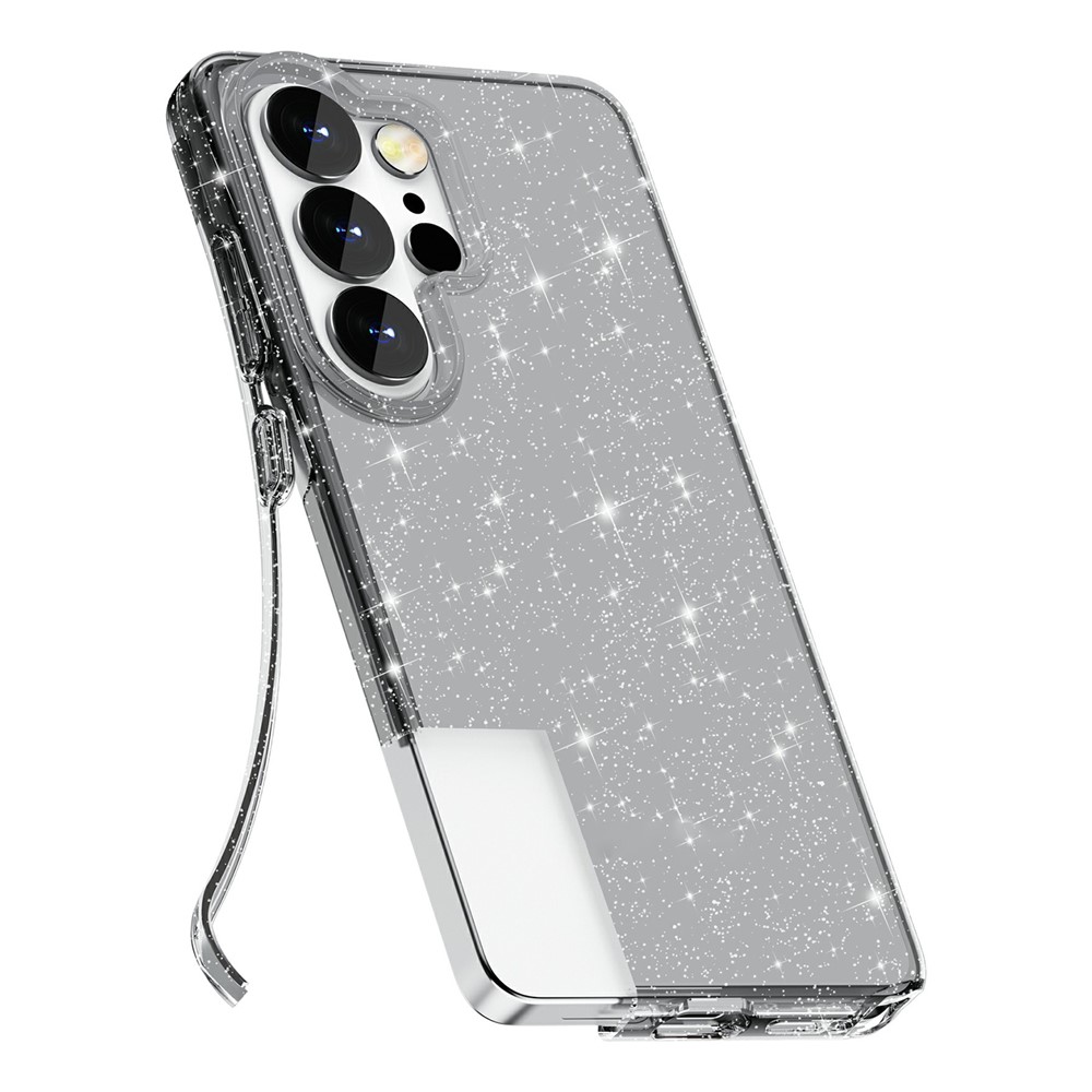  Samsung Galaxy S26 Ultra Skal Glitter TPU Svart