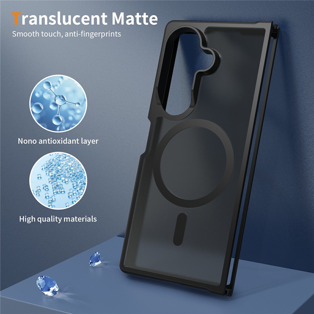  Samsung Galaxy Z Fold 8 Ultra Skal MagSafe TPU Svart