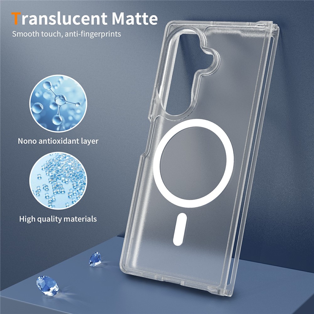  Samsung Galaxy Z Fold 8 Ultra Skal MagSafe TPU Transparent