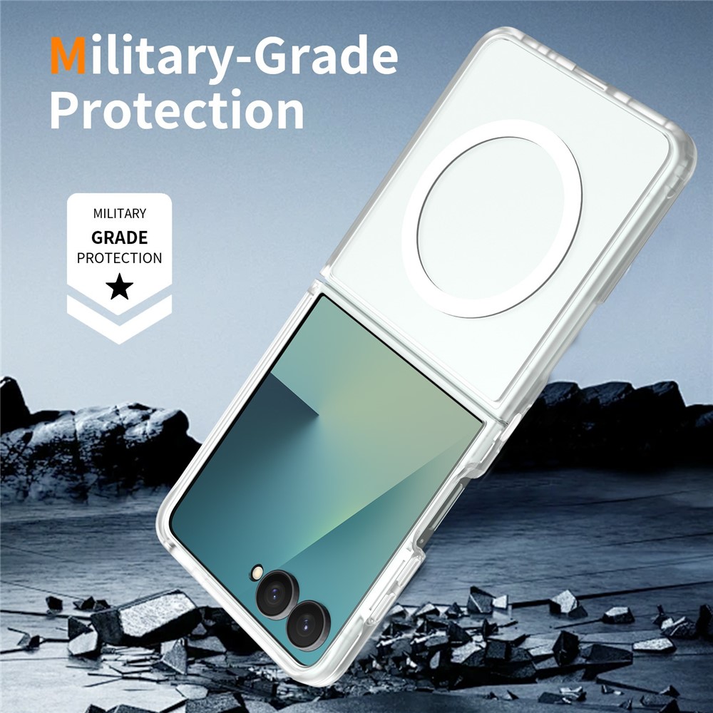  Samsung Galaxy Z Flip 8 Skal MagSafe TPU Transparent