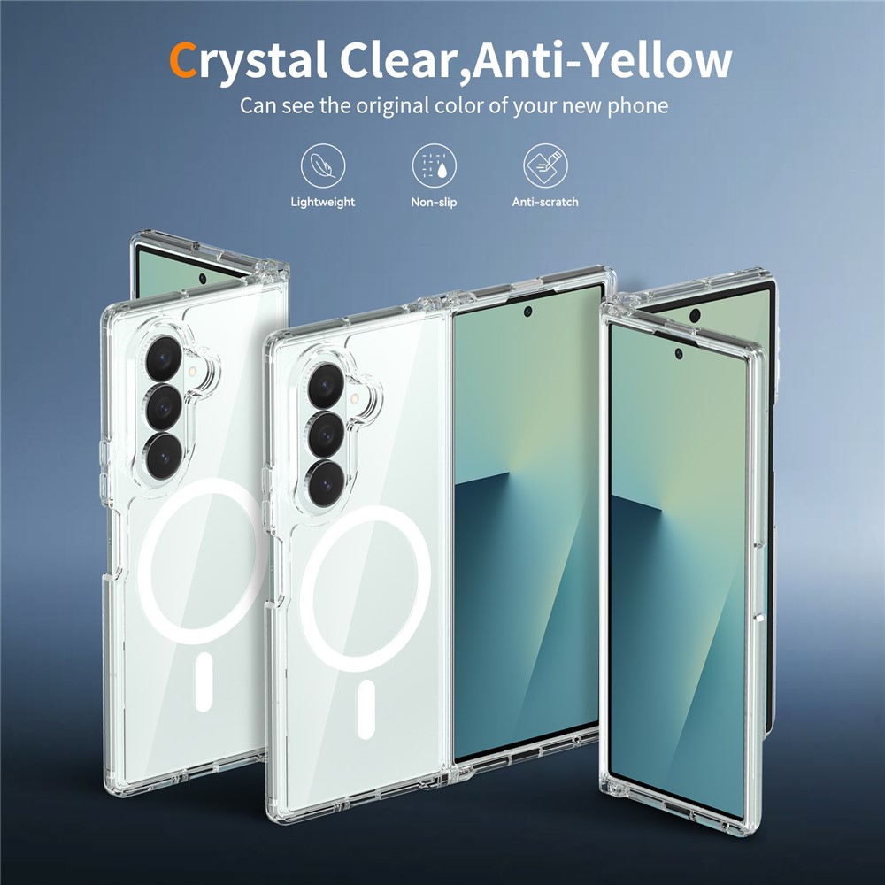  Samsung Galaxy Z Fold 8 Ultra Skal MagSafe TPU Transparent