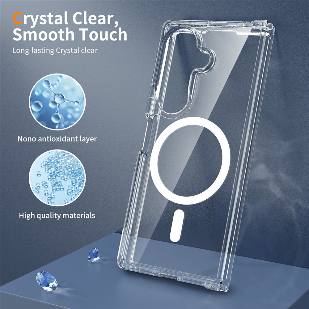  Samsung Galaxy Z Fold 8 Ultra Skal MagSafe TPU Transparent
