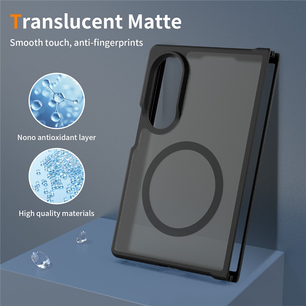  Samsung Galaxy Z Fold 8 Skal MagSafe TPU Svart