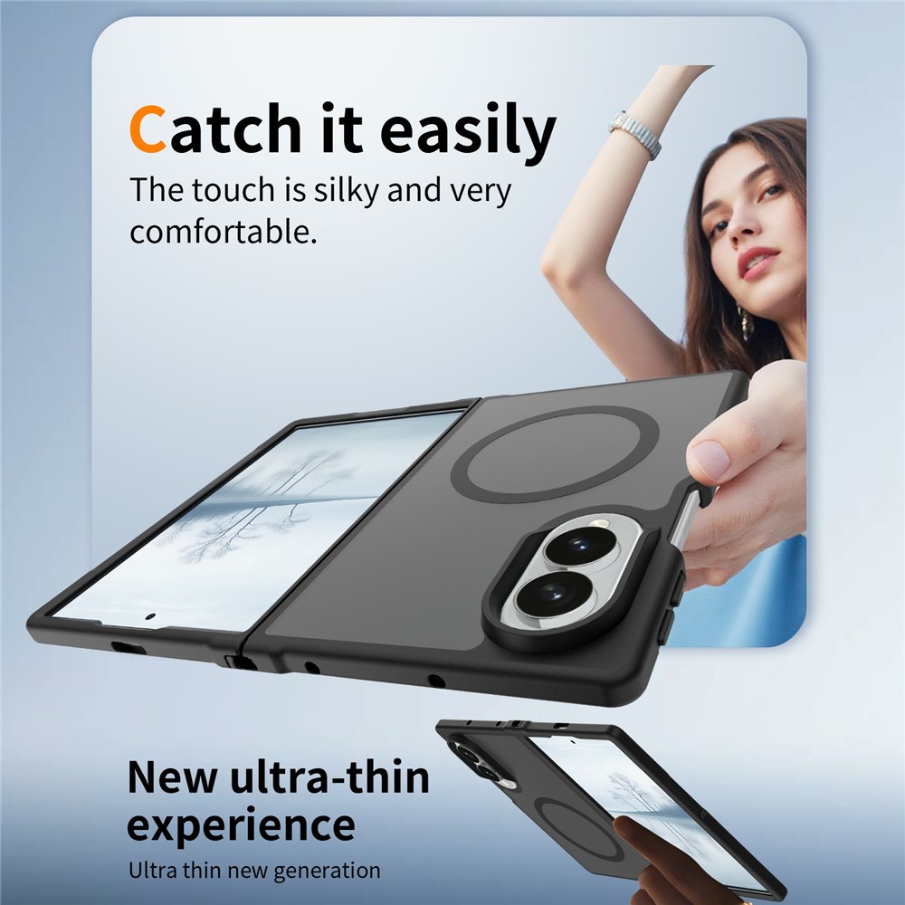  Samsung Galaxy Z Fold 8 Skal MagSafe TPU Svart
