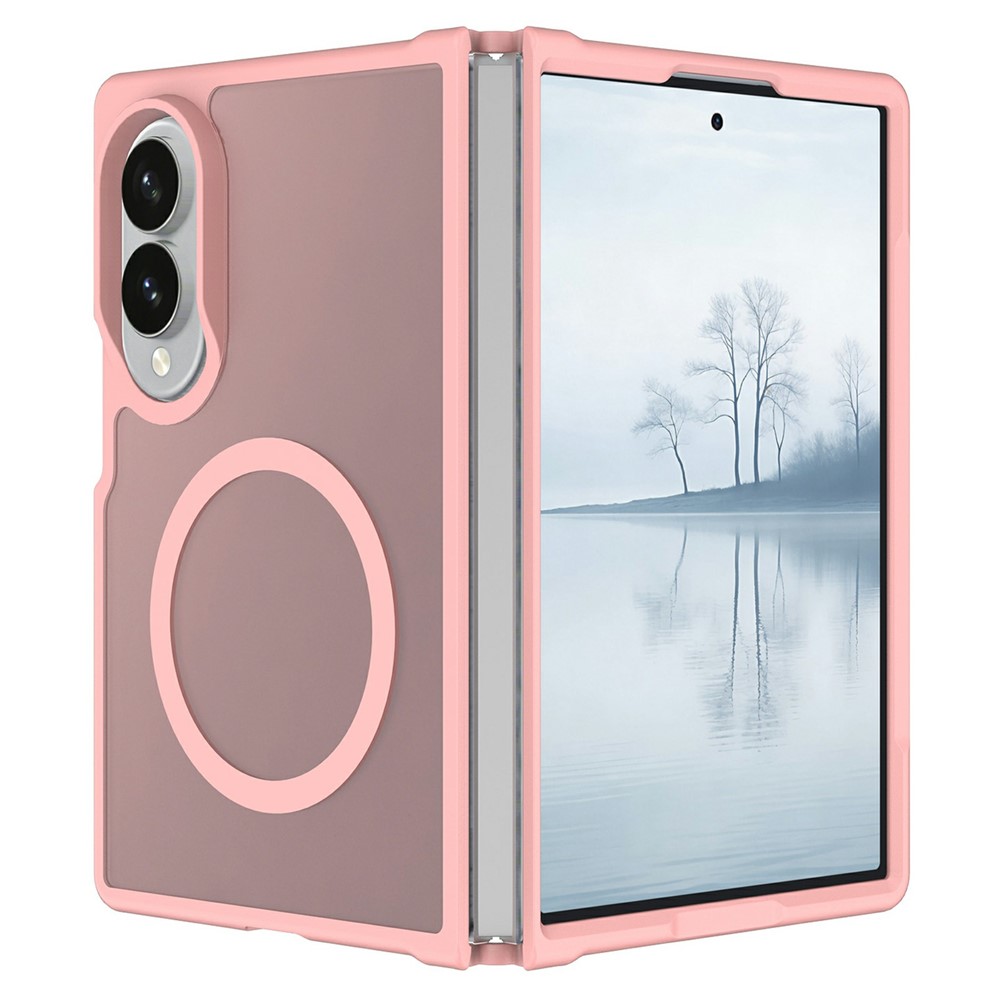  Samsung Galaxy Z Fold 8 Skal MagSafe TPU Rosa