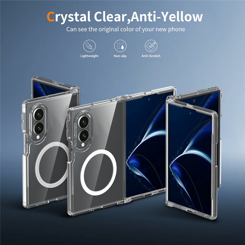  Samsung Galaxy Z Fold 8 Skal MagSafe TPU Transparent