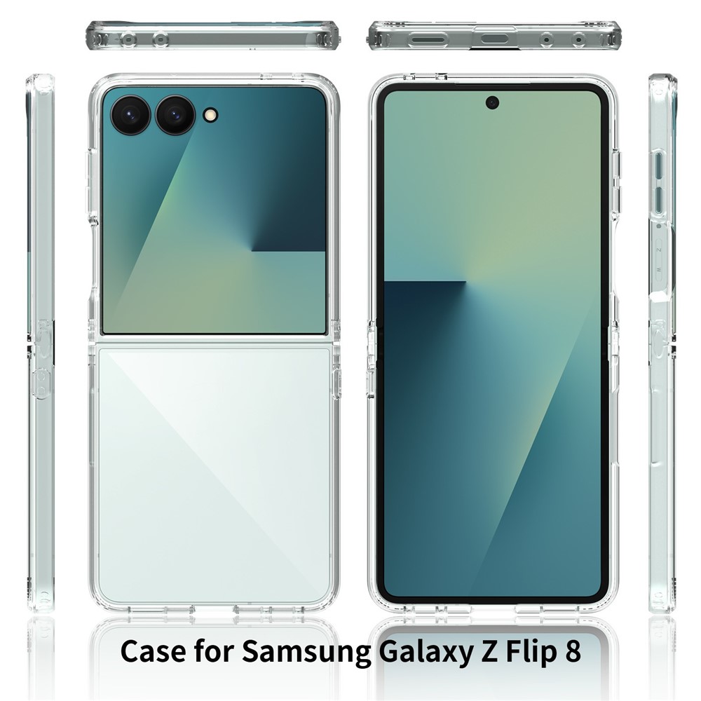 Samsung Galaxy Z Flip 8 Skal TPU Transparent
