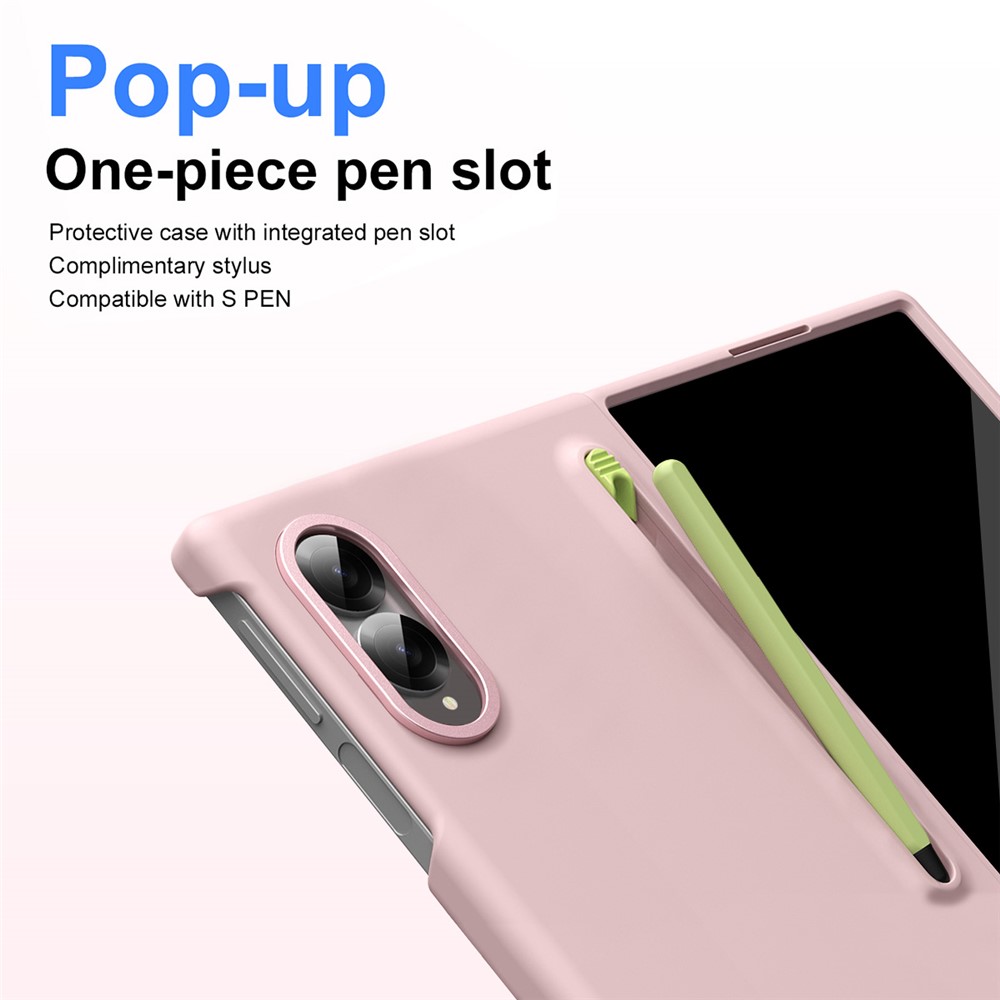  Samsung Galaxy Z Fold 8 Skal Inkl. Skärmskydd & Penna Rosa