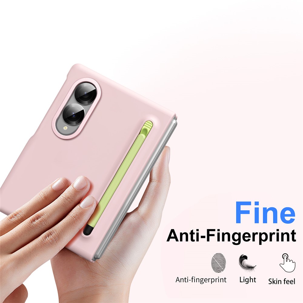  Samsung Galaxy Z Fold 8 Skal Inkl. Skärmskydd & Penna Rosa