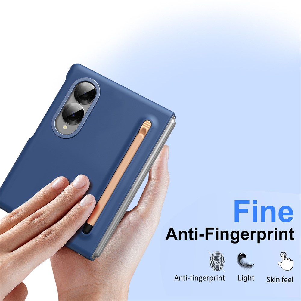  Samsung Galaxy Z Fold 8 Skal Inkl. Skärmskydd & Penna Safirblå