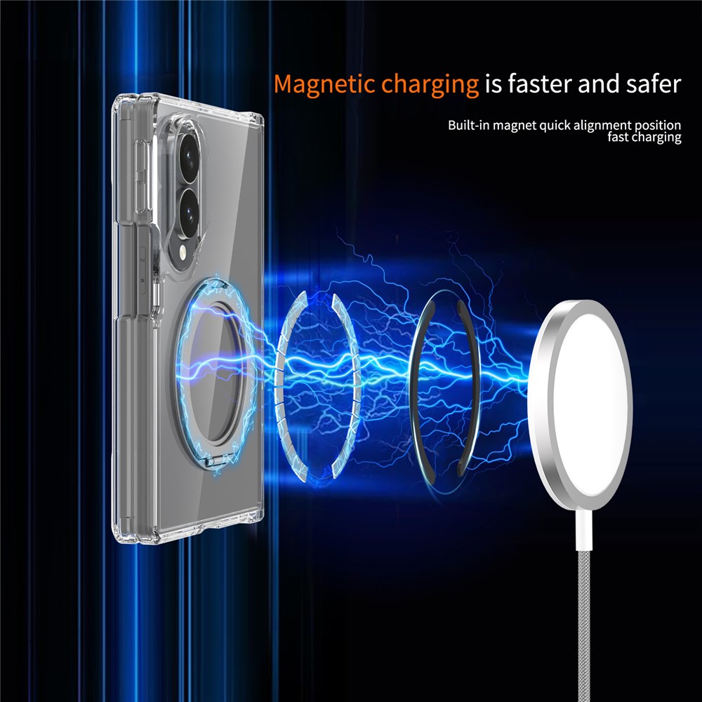  Samsung Galaxy Z Fold 8 Skal MagSafe TPU Transparent