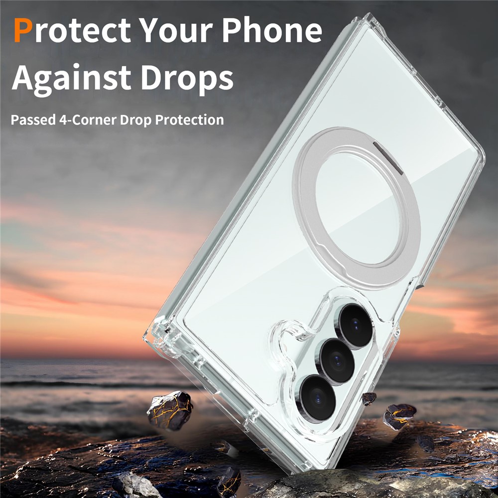  Samsung Galaxy Z Fold 8 Ultra Skal MagSafe TPU Transparent