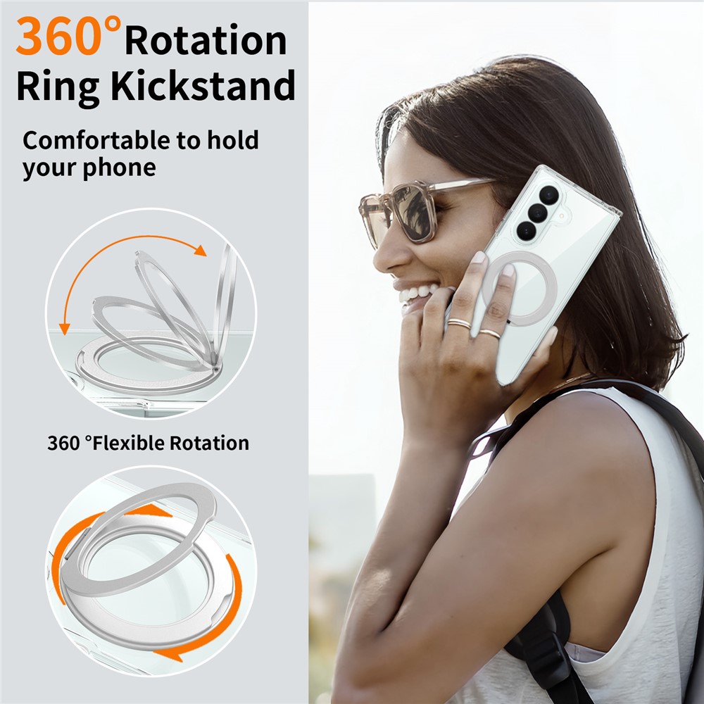  Samsung Galaxy Z Fold 8 Ultra Skal MagSafe TPU Transparent