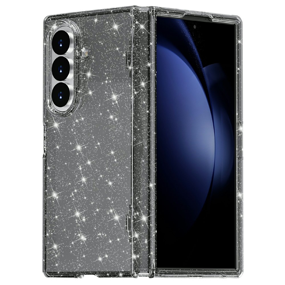  Samsung Galaxy Z Fold 8 Ultra Skal Glitter TPU Svart