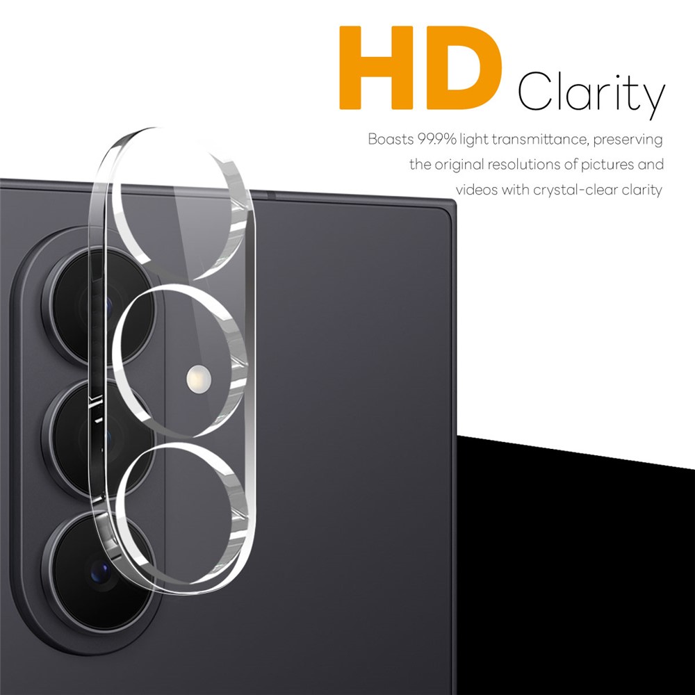 NORTHJO NORTHJO Galaxy Z Fold 8 Ultra 2-PACK Linsskydd Härdat Glas