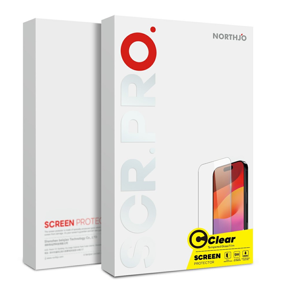 NORTHJO NORTHJO Samsung Galaxy Z Fold 8 Ultra Skärmskydd Härdat Glas