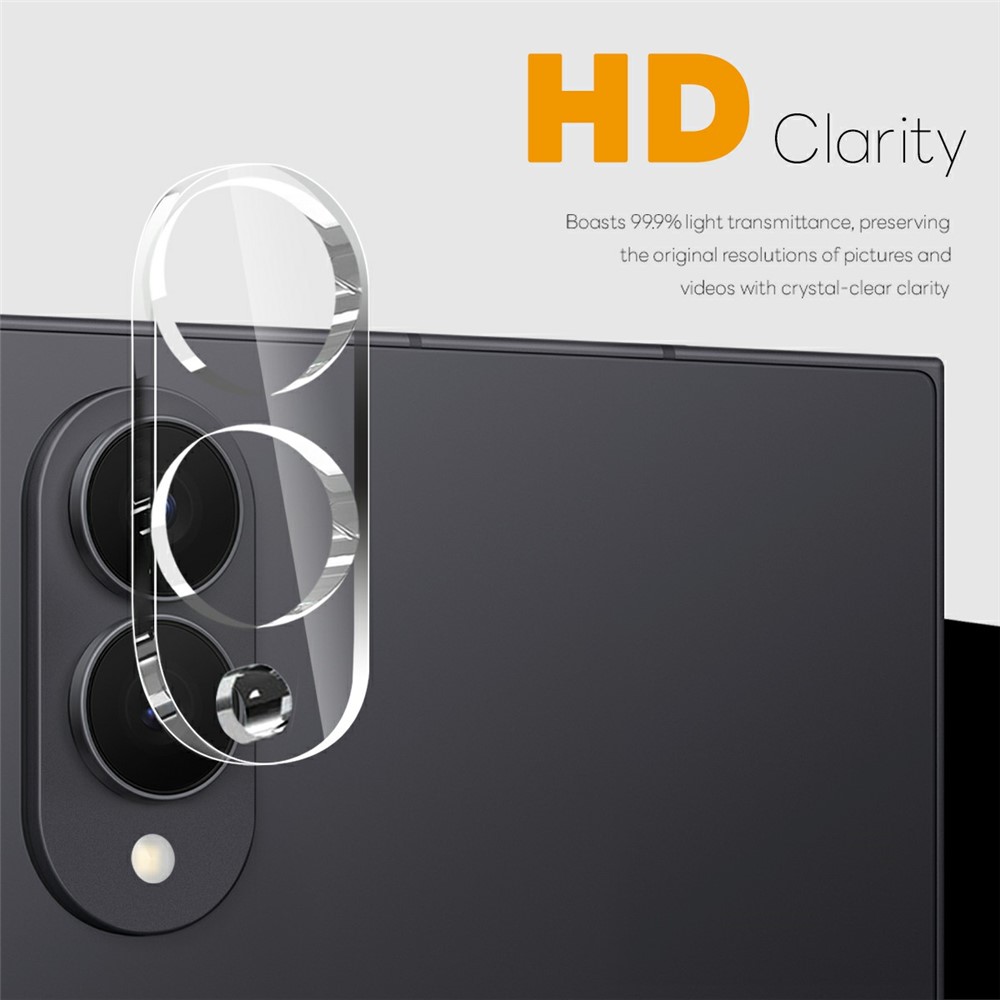 NORTHJO NORTHJO Samsung Galaxy Z Fold 8 2-PACK Linsskydd Härdat Glas