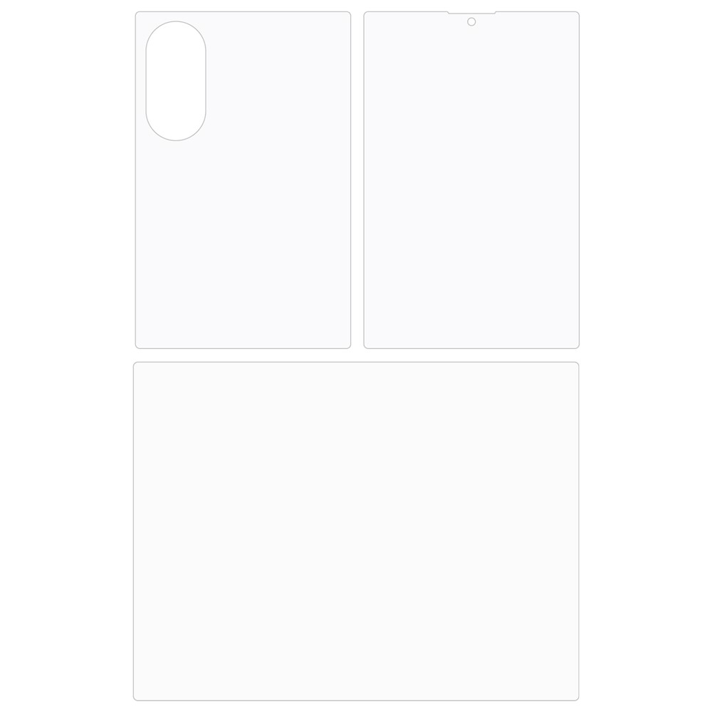  Samsung Galaxy Z Fold 8 Skärmskydd HydroGel Fram/Bak