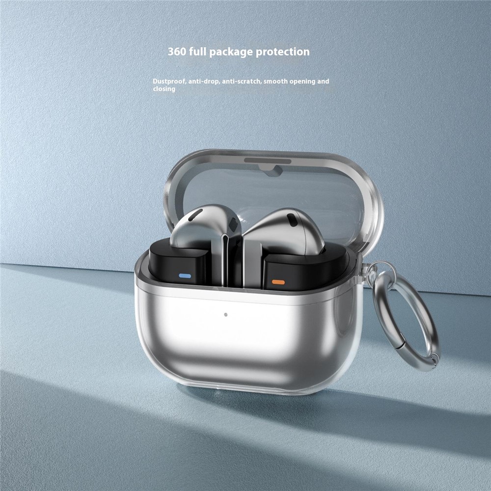  Samsung Galaxy Buds 3/3 Pro Skal Karbinhake TPU Blå
