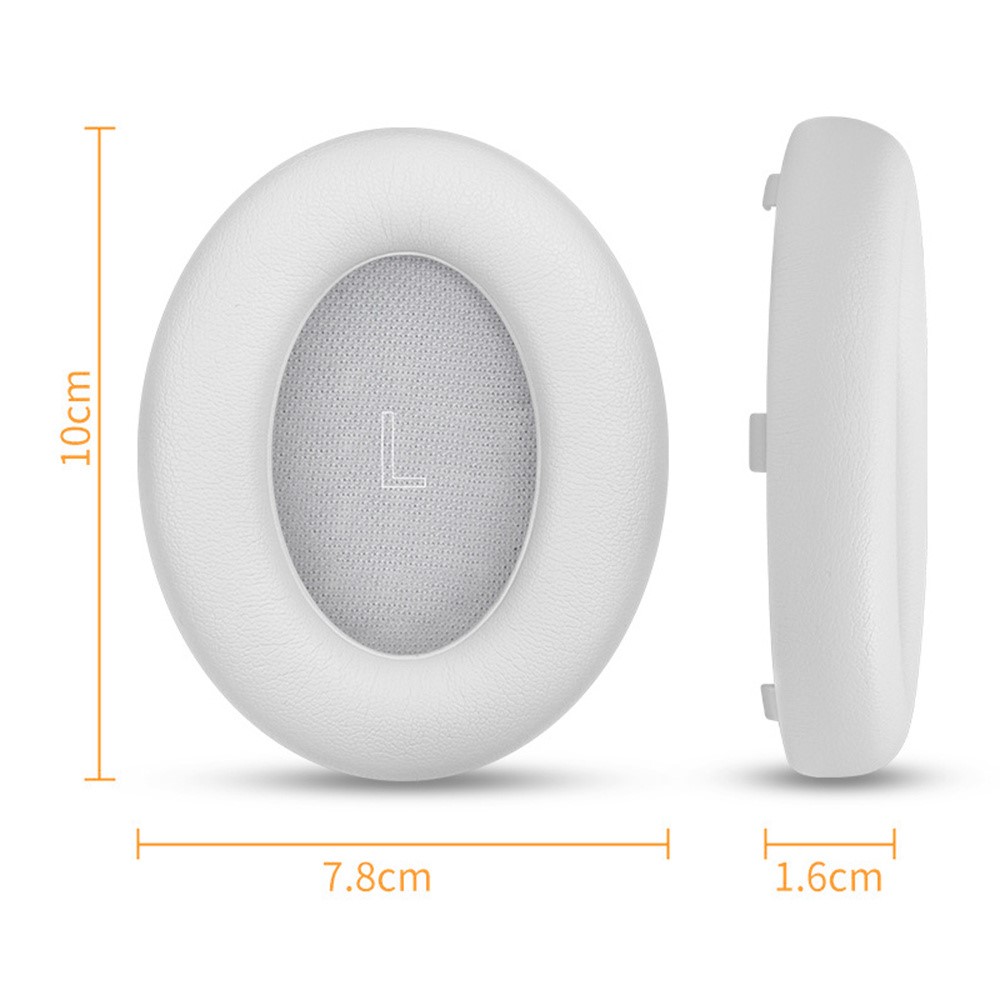  Öronkuddar För Bose QuietComfort Ultra Läder Svart