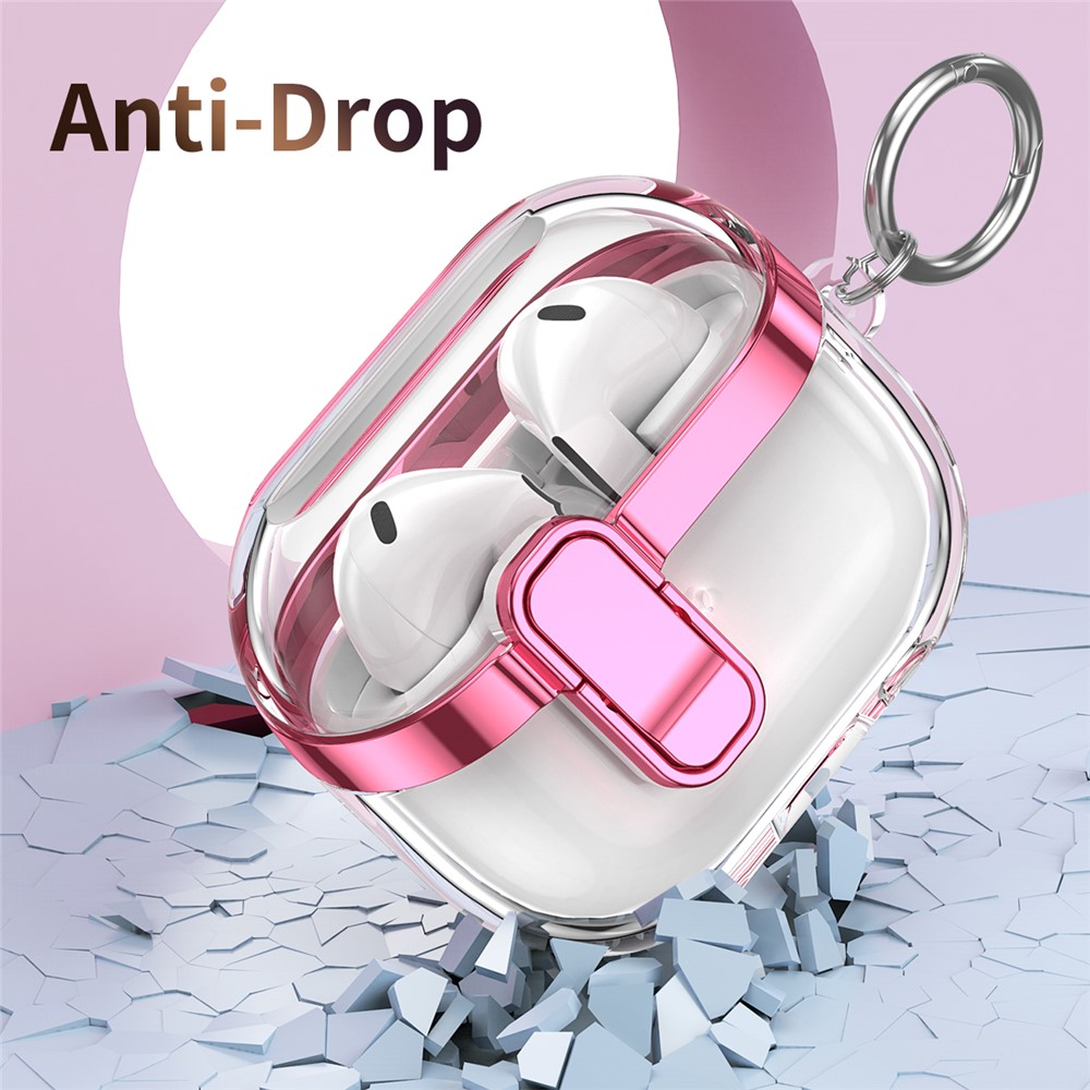  Samsung Galaxy Buds 3/3 Pro Skal Hybrid Transparent/Guld