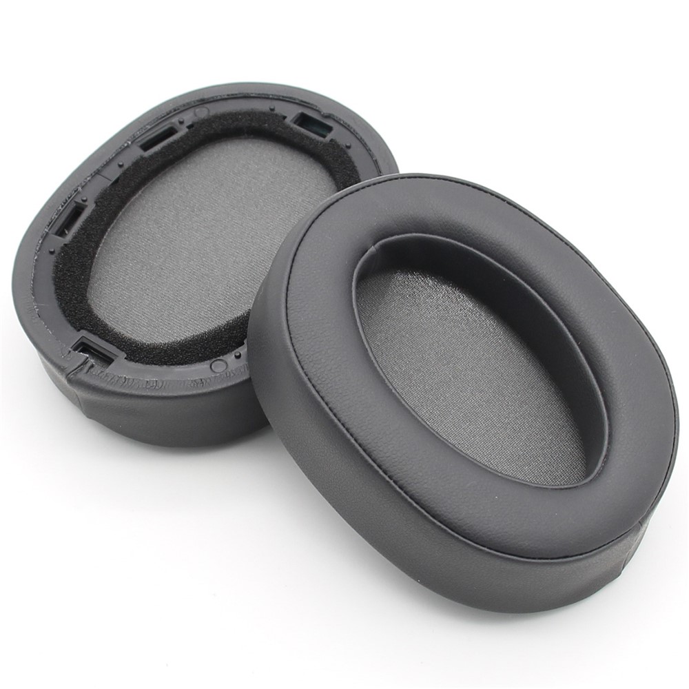  Öronkuddar För Sony MDR-100ABN/WH-H900N Svart