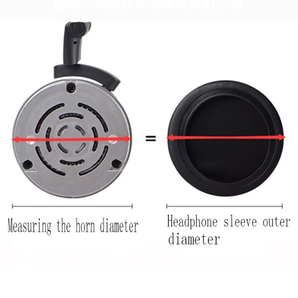  Universala Öronkuddar För In-Ear Hörlurar 80 mm Skum