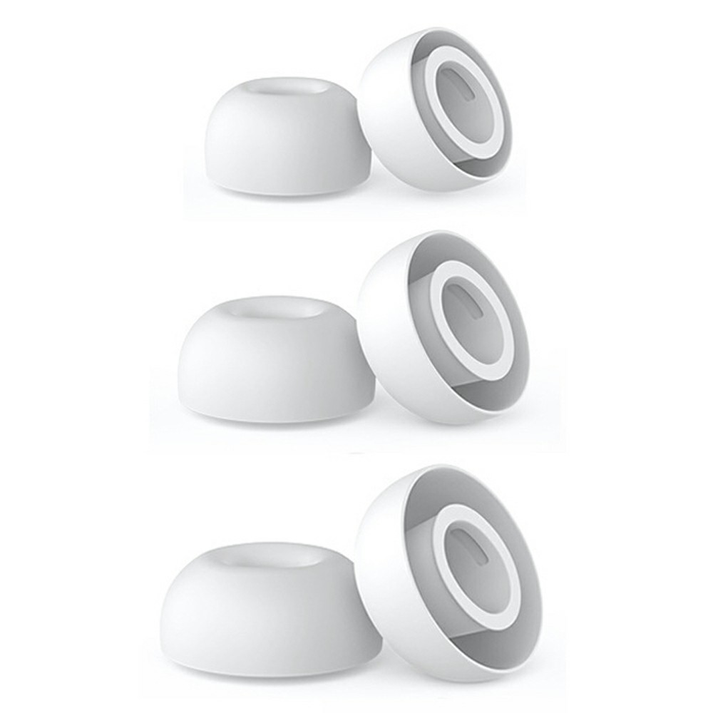 AHASTYLE AHASTYLE 3-PACK AirPods Pro 3 Öronpluggar Silikon Vit