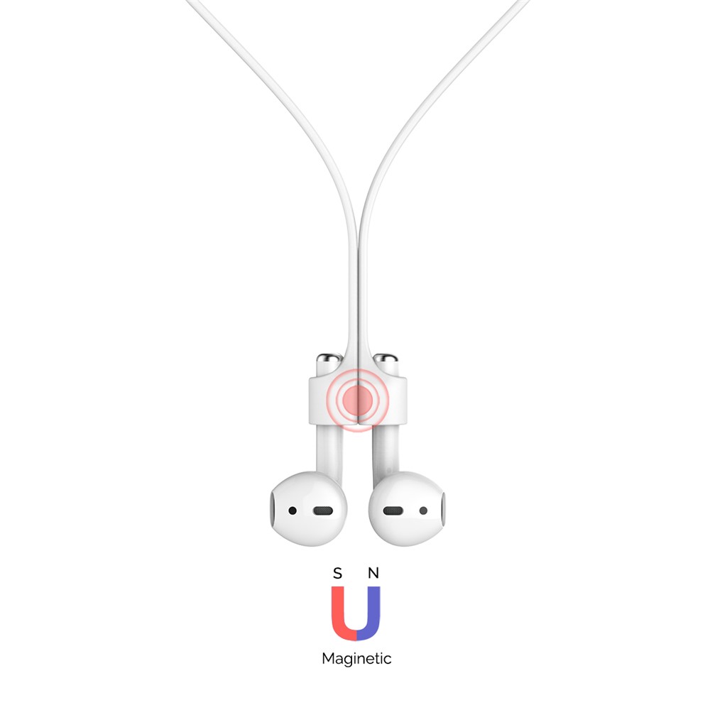 AHASTYLE AHASTYLE AirPods Strap Halsrem Silikon Vit