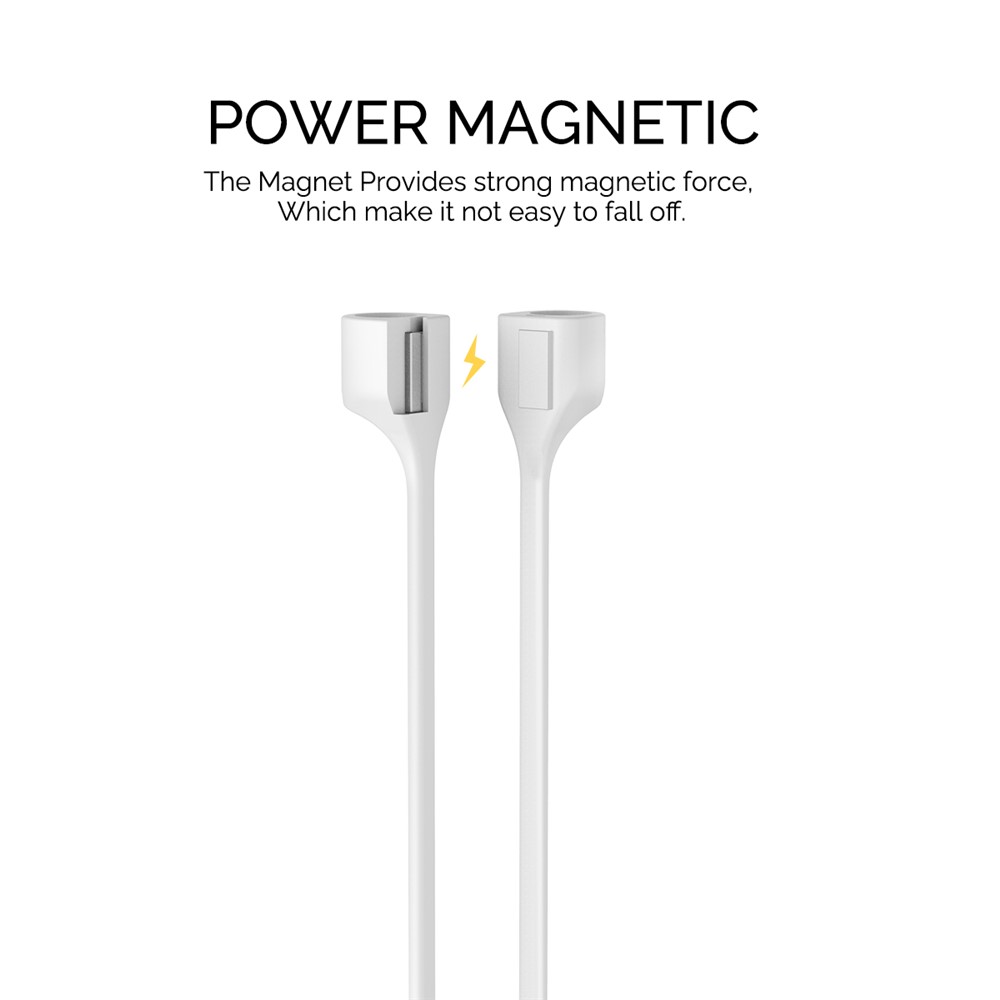 AHASTYLE AHASTYLE AirPods Strap Halsrem Silikon Vit
