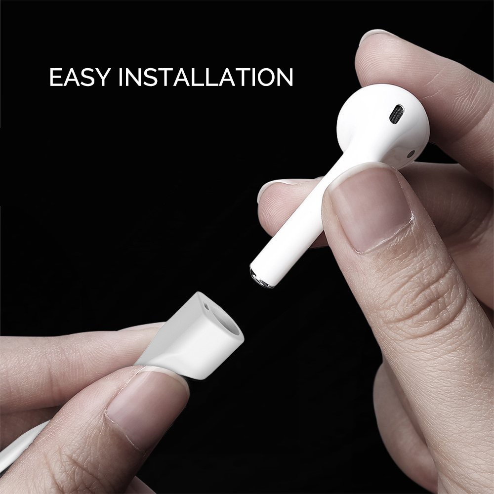 AHASTYLE AHASTYLE AirPods Strap Halsrem Silikon Vit