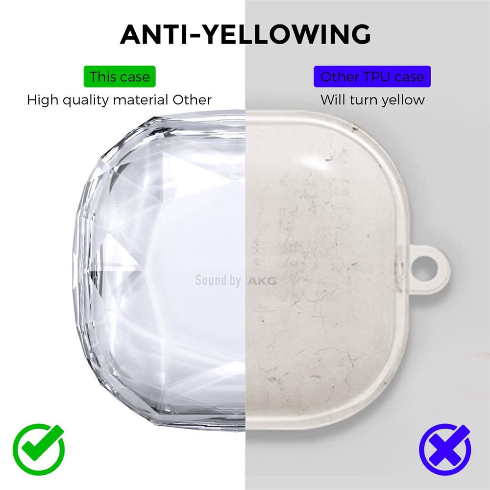 AHASTYLE AHASTYLE Galaxy Buds 2/Pro/Live Skal Diamond Rosa