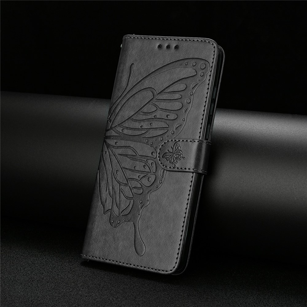  Samsung Galaxy S26 Ultra Fodral Fjäril Tryck Svart