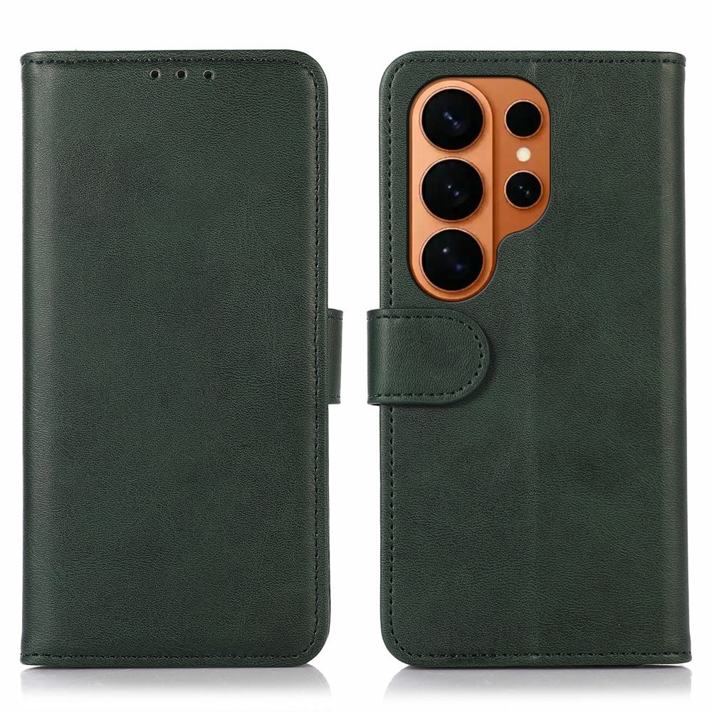  Samsung Galaxy S26 Ultra Fodral Läder Grön