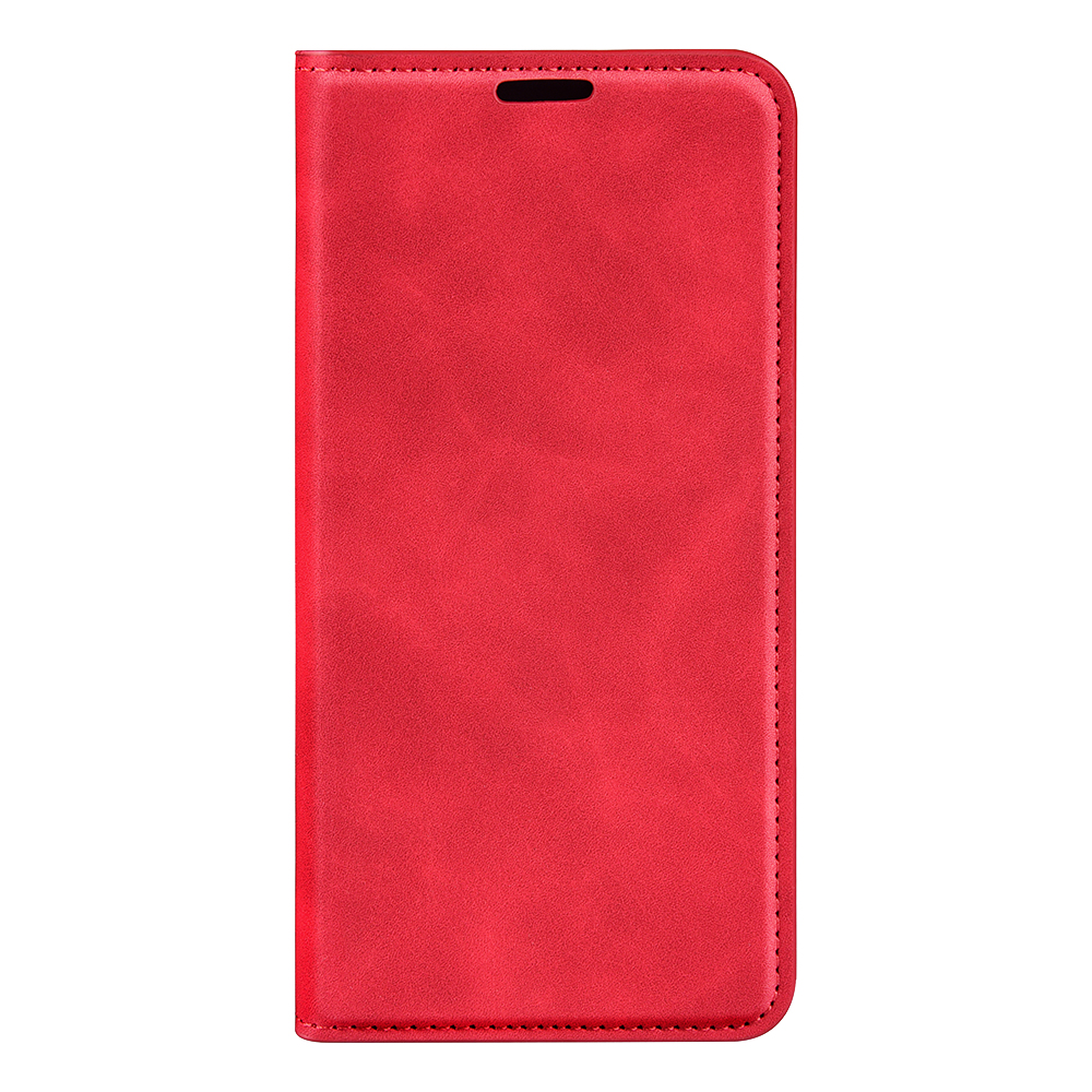  Samsung Galaxy S26 Ultra Fodral Flip Skin Touch Läder Röd